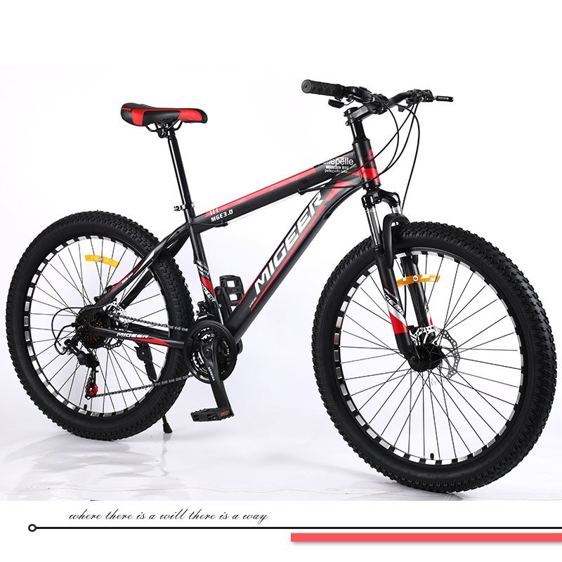 29inch High Performance Bicycle For Any Terrain Town Comfortable Retro Style White 21 Speed Mens Mountain Bike