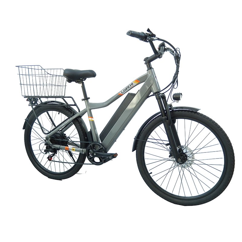 Customizable 800W Hybrid Electric Dirt Bike for Adults 26-Inch E-Bike with Bluetooth Full Suspension Mountain