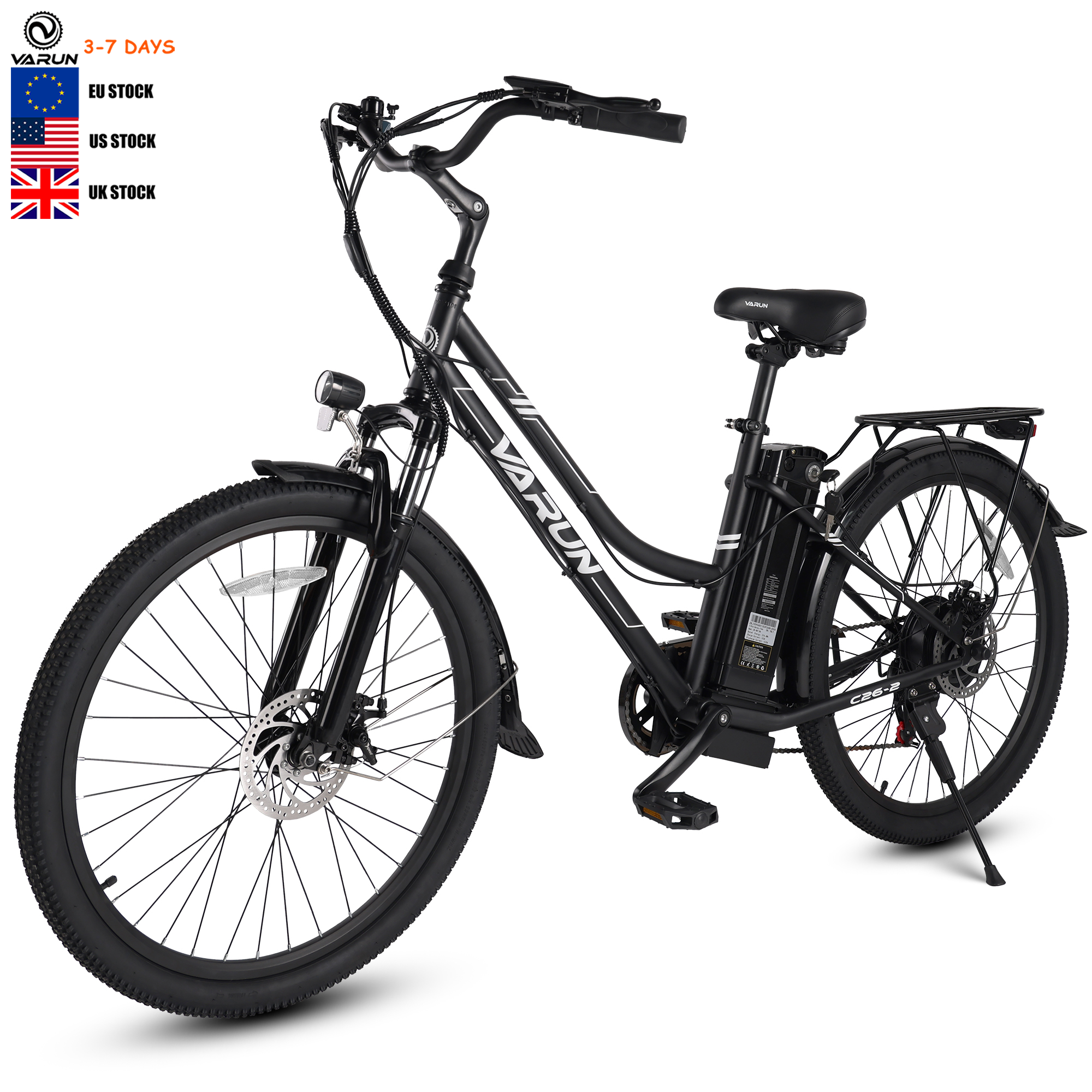 USA EU Stock Ebike for Adults 500W 750W Electric Hybrid Bike Electric City Bike 48V 7.8AH Long Rang Best Electric Bicycle