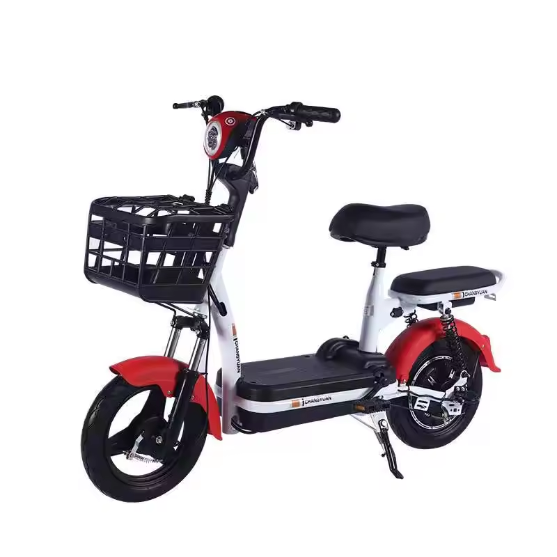 14inch fashion double electric bicycle factory direct sales electric scooter 48V 350W power electric city bike