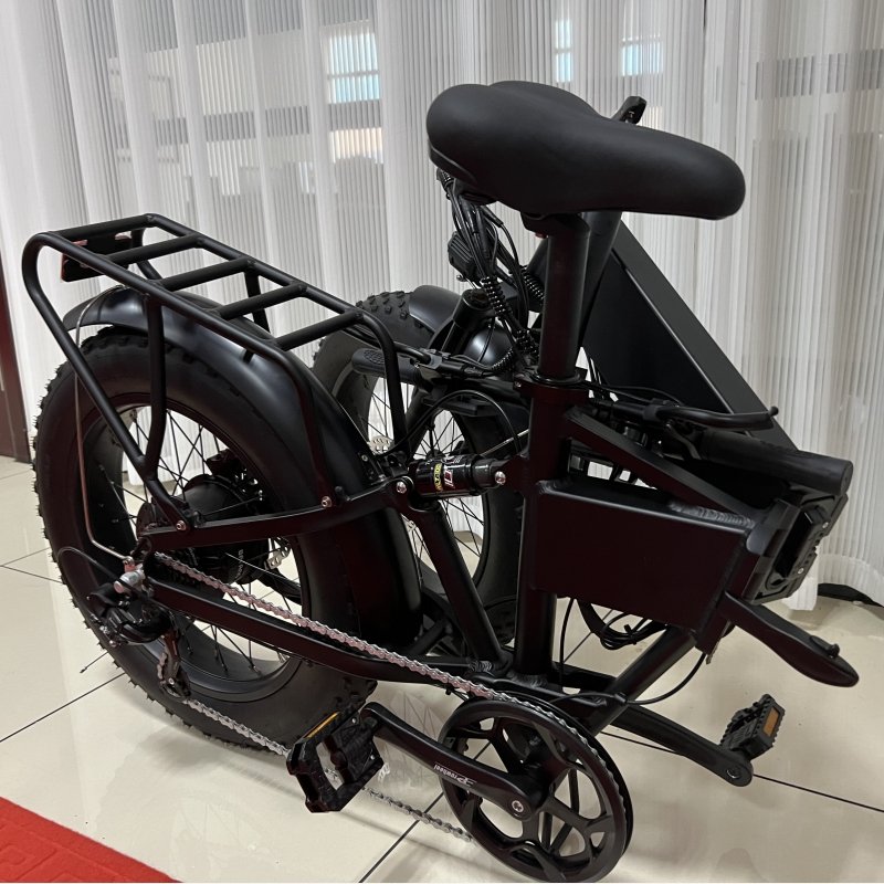 Popular 500W 48V 14A sumsung Cell 20 inch mountain city Folding ebike Electric Fat Tire Bike