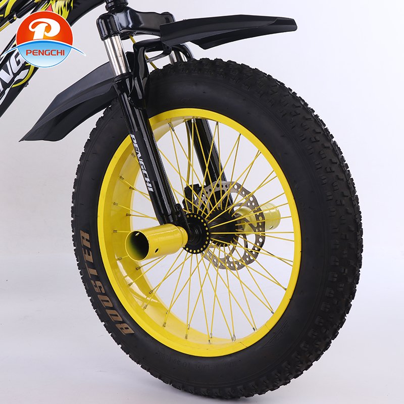 Factory Direct wholesale Fat Tire Bicycle Mountain Bike 20 Inch Snow Bike High Carbon Steel Beach Bikes