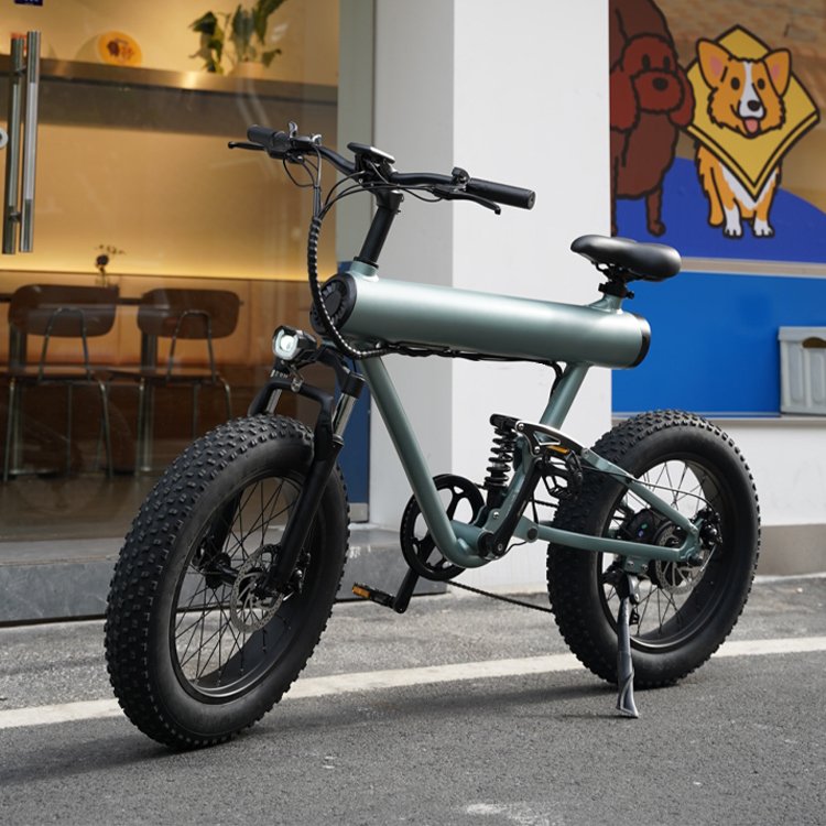 Factory direct supply full suspension ebike electric mountain bike