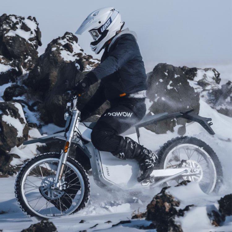 2024 Gowow Alpha Electric Bike 8000W Electric Mountain Bike 420Nm Torque Mid Drive 75km Range 80km/h Top Speed