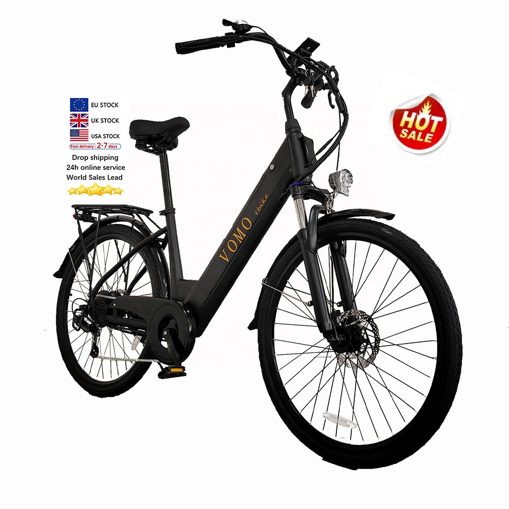 26inch VOMO CS20 electr city bike Woman E-bike 250W Motor Battery Electric lady e bike Electric city Bicycle VOMO EU ebike