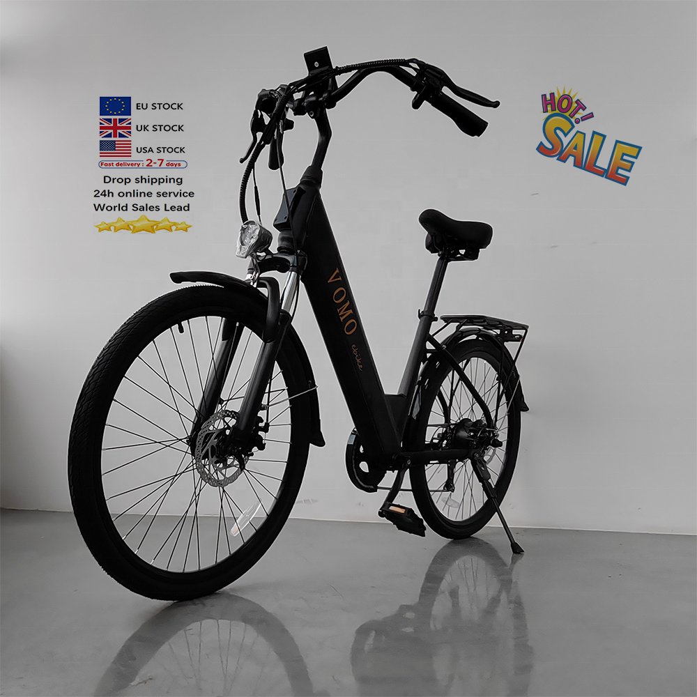 26inch VOMO CS20 electr city bike Woman E-bike 250W Motor Battery Electric lady e bike Electric city Bicycle VOMO EU ebike
