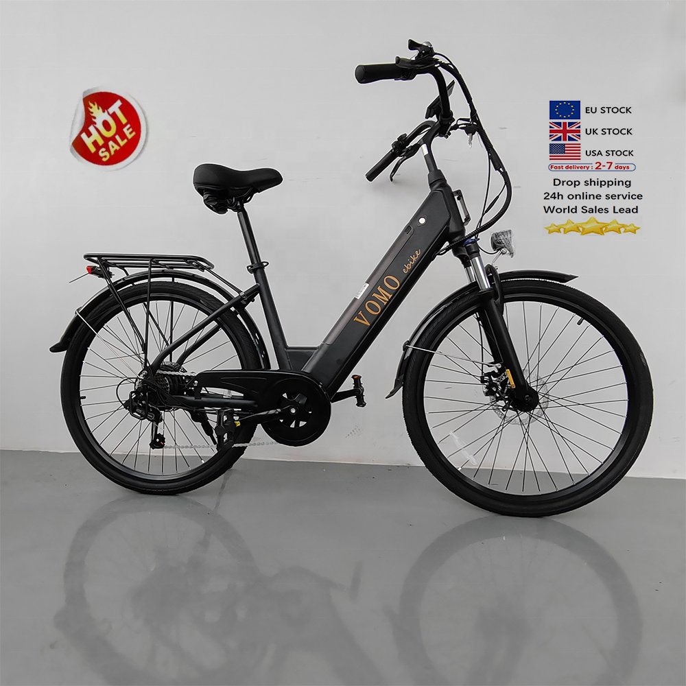 26inch VOMO CS20 electr city bike Woman E-bike 250W Motor Battery Electric lady e bike Electric city Bicycle VOMO EU ebike