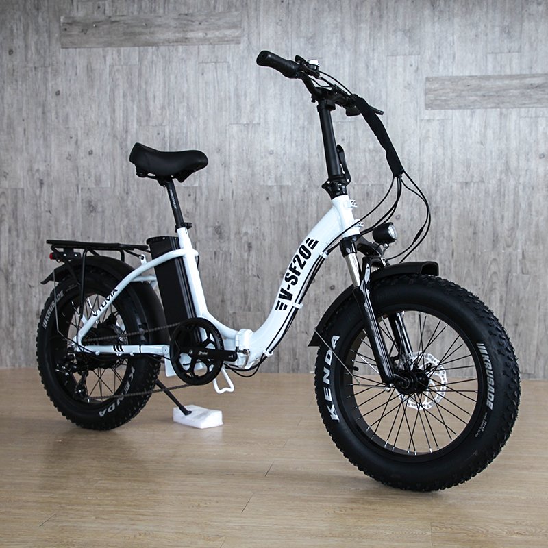 US Warehouse Ready for Ship 20*4 Fat Tire hybrid foldable 250W 750w 13ah lithium battery electric city bike for sale