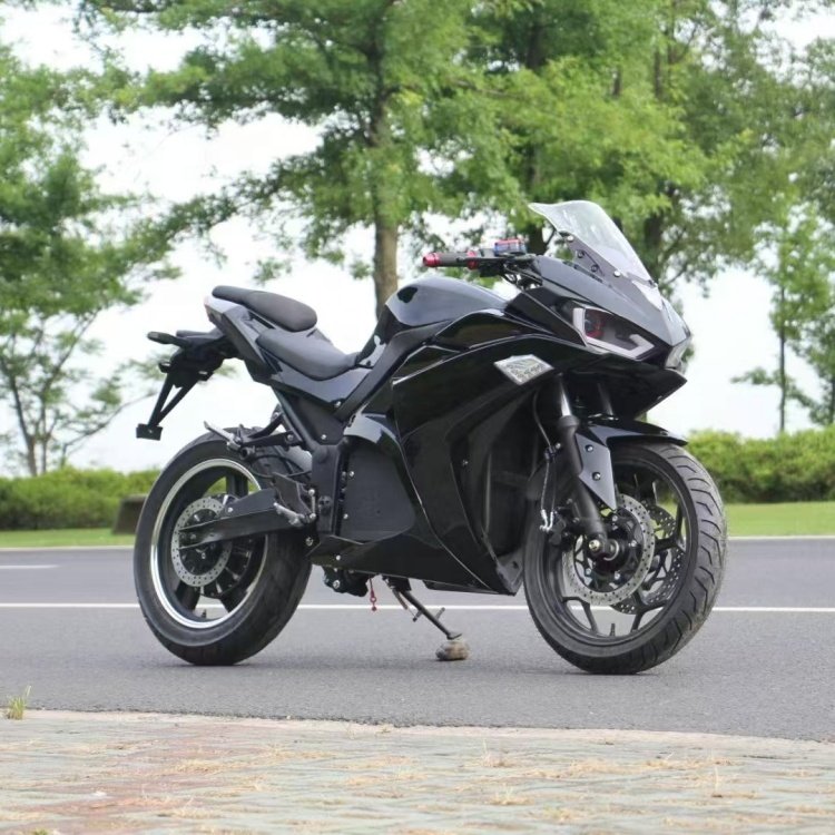 New electric racing motorcycle sportbike R3