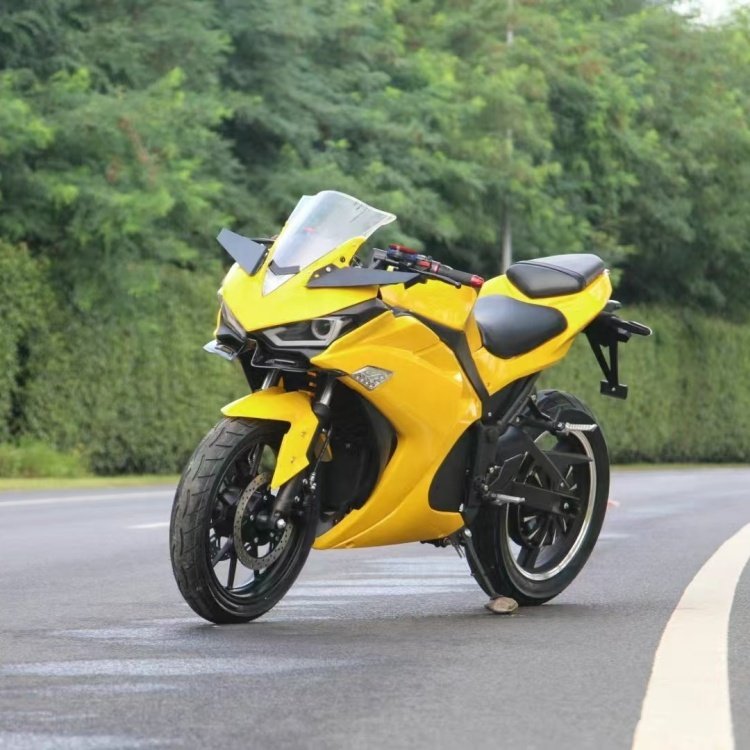 New electric racing motorcycle sportbike R3