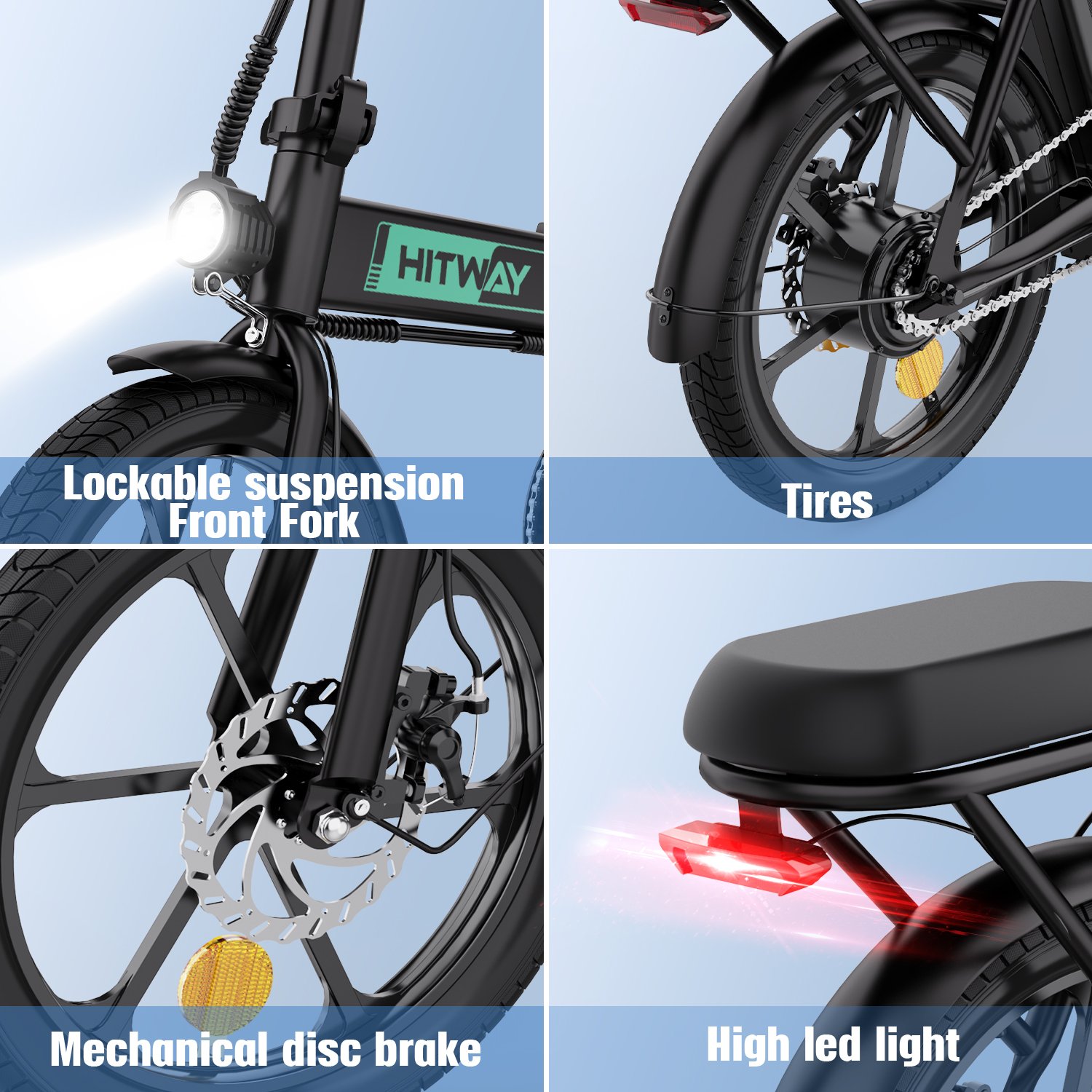 EU Warehouse Stock Hot Sale 16inch Electric Bikes in China Balance Bike Electric City Bike