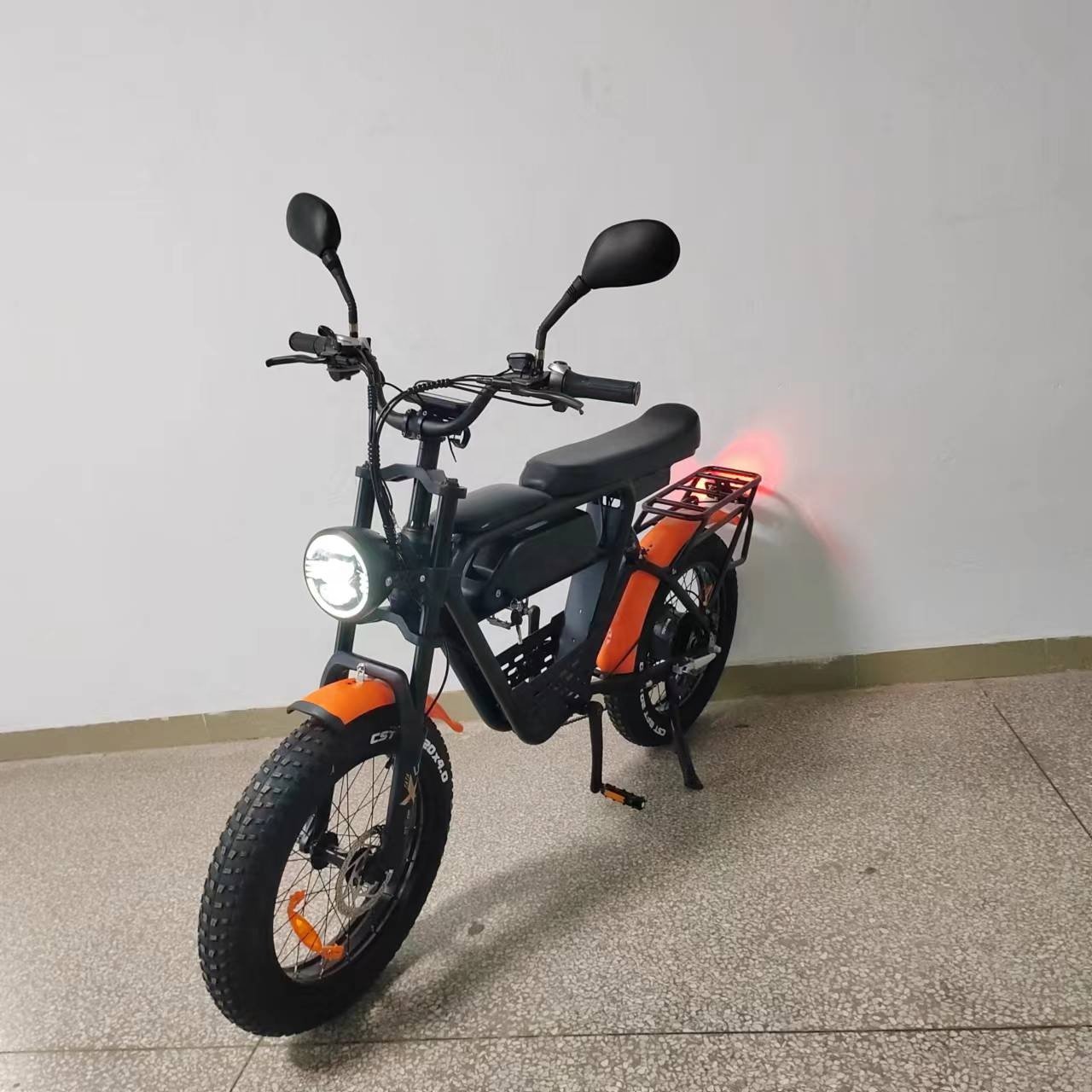 52V Electric Bike 22Ah 1000W Bafang Motor Full Suspension Hydraulic Brake Fat Tire Aluminum Frame City Electric Bike