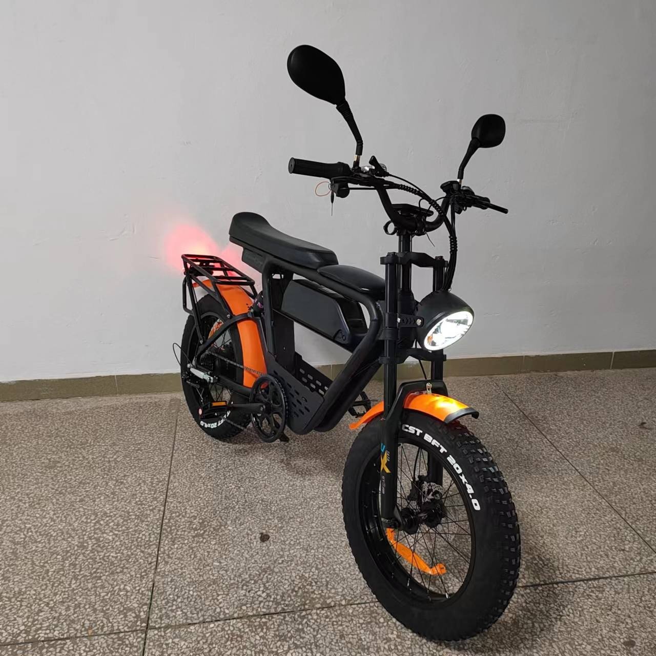 52V Electric Bike 22Ah 1000W Bafang Motor Full Suspension Hydraulic Brake Fat Tire Aluminum Frame City Electric Bike