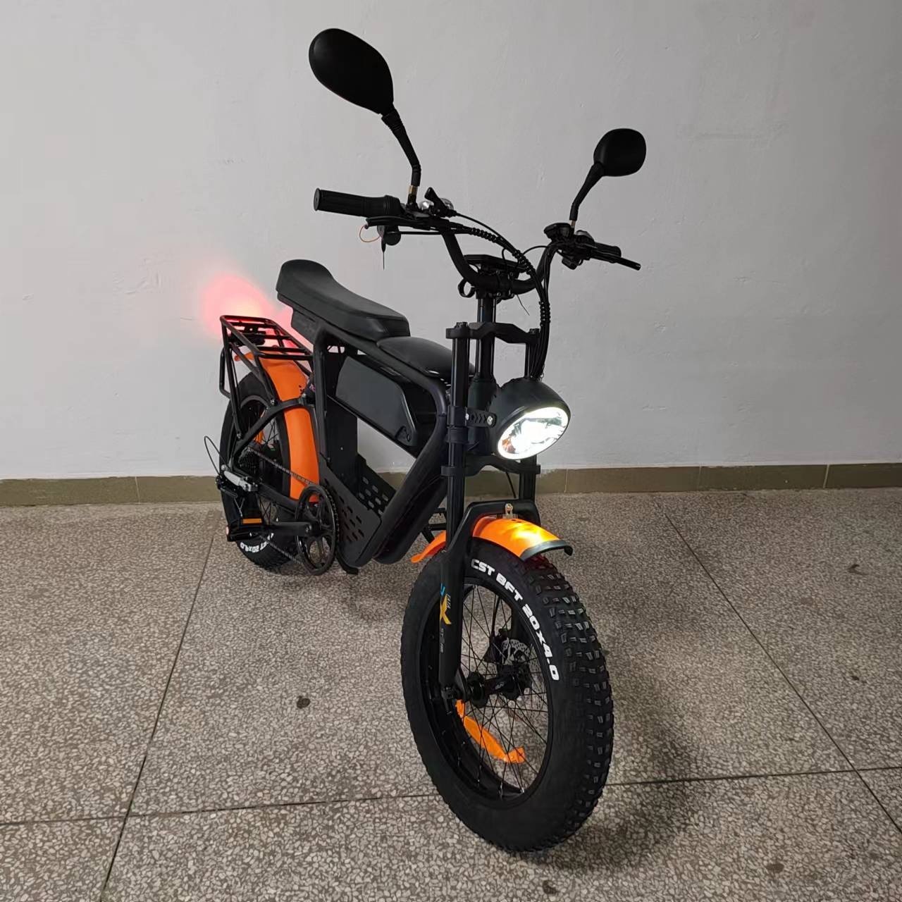 52V Electric Bike 22Ah 1000W Bafang Motor Full Suspension Hydraulic Brake Fat Tire Aluminum Frame City Electric Bike