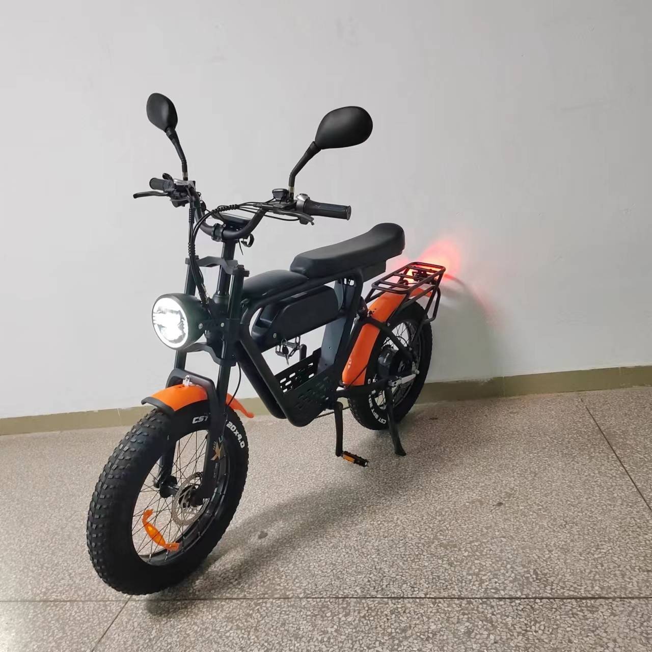 52V Electric Bike 22Ah 1000W Bafang Motor Full Suspension Hydraulic Brake Fat Tire Aluminum Frame City Electric Bike