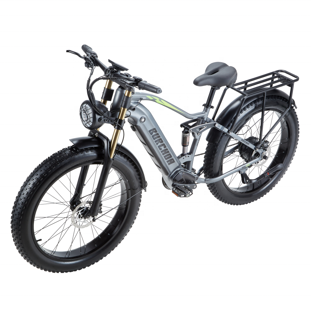 EU warehouse stock DDP price Fat Tire Electric Bike BURCHDA RX80 1000W48V20Ah Electric mountain Bike BIG bike 26 inch 7 Speed