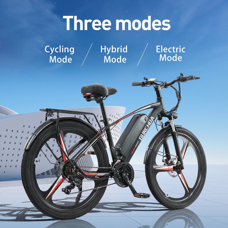 New Model Mountain Bike 48 V Unisex Aluminum Alloy Frame 500w Vibration Damping System Bicycle Electric Bike