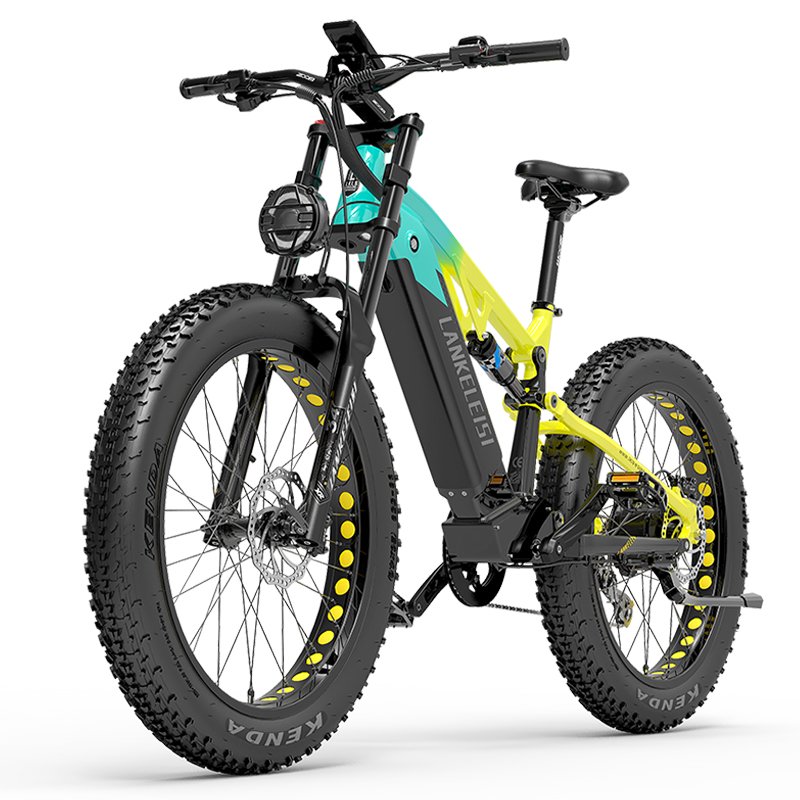 LANKELEISI RV800 plus 26 inch fat tire electric mountain bike 48v 20ah lithium battery 750w Bafang motor electric bicycle