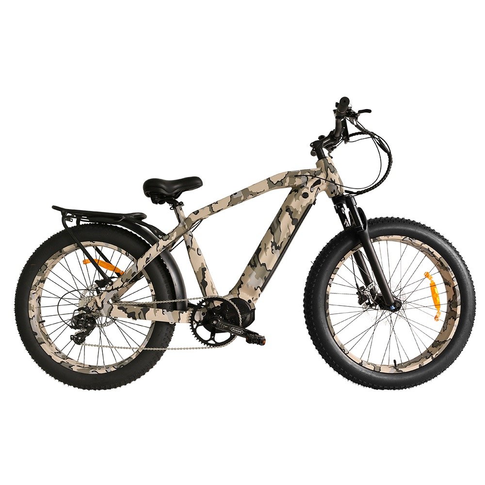 Hot Sale Long Range 26"Fat Tire Delivery Cargo Electric City Bike MTB Cycle Steel Frame Mountain Bicycles for Men