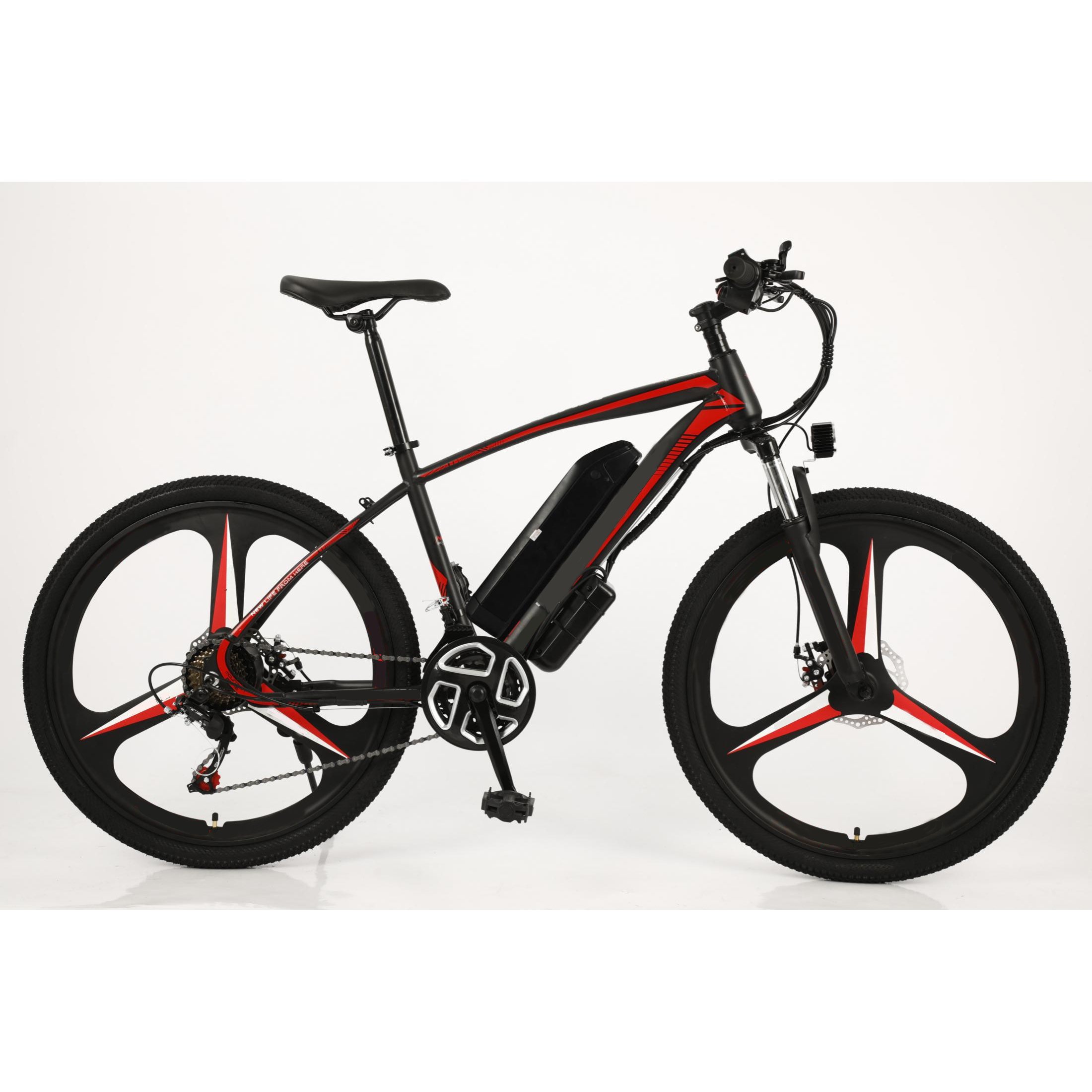 350W 36v electric mountain bike manufacturers in china steel frame 21speed electric bicycle for adult