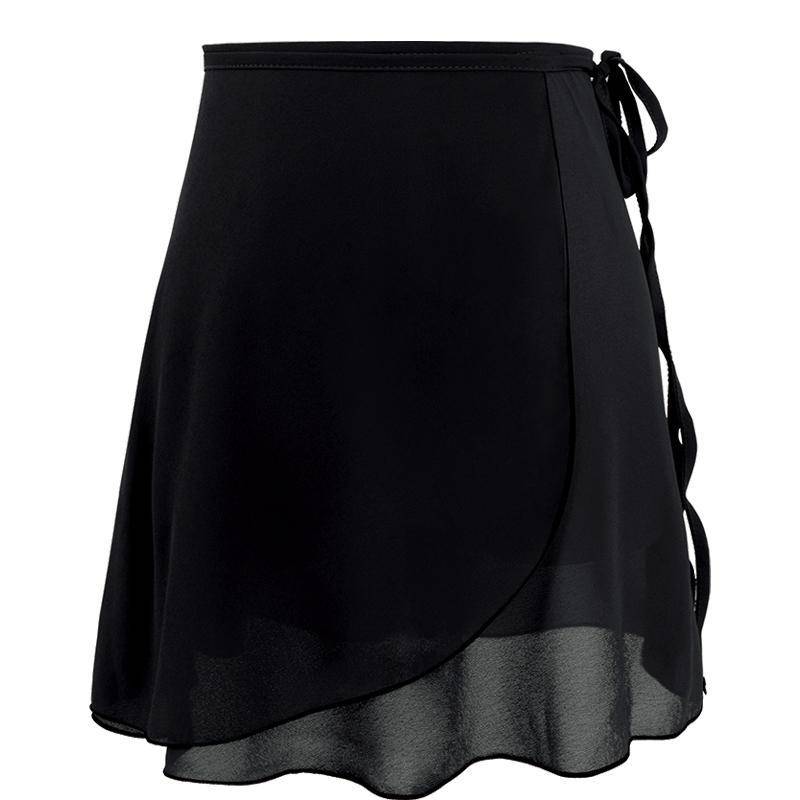 Ballet dance skirt female new dancing skirt adult one -piece lace -chiffon skirt dance short skirt practice service