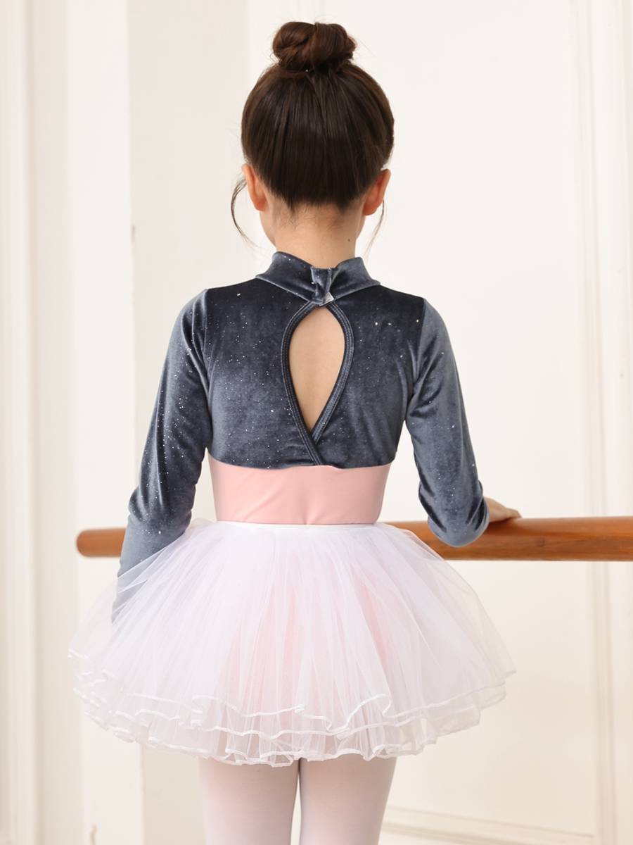 Children's dance clothing girl practice service children's Chinese dance service ballet skirt gymnastics clothes