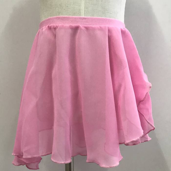 Children's ballet dance exercise skirts are chiffon skirt skirt skirt skirt gymnastics clothing base training suit