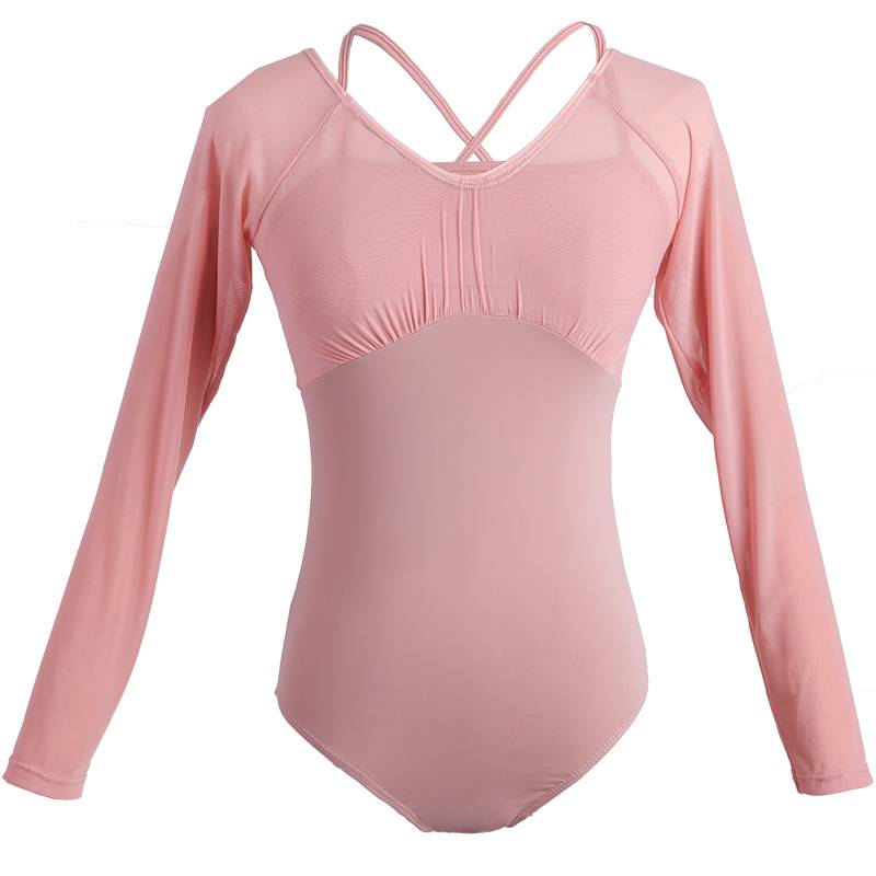 Long-sleeved dance dress for adult women in choreography and choreography for ballet