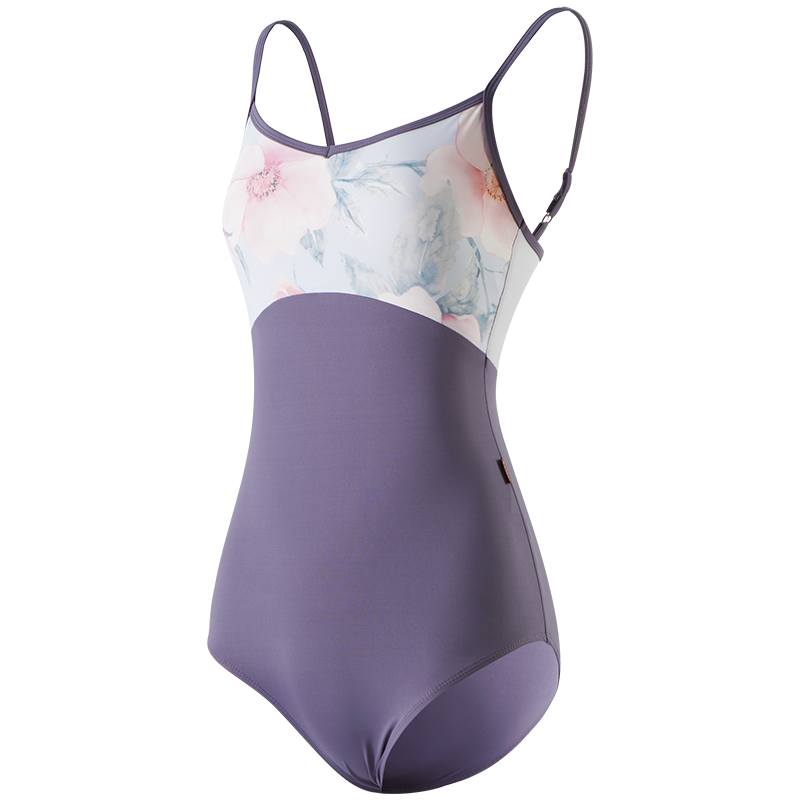 Little Jasmine Water Printing Initial Gymnastful Gymnastic Series Adult Female Dance Fitere Base Training Service Ballet Ballet Practice Server