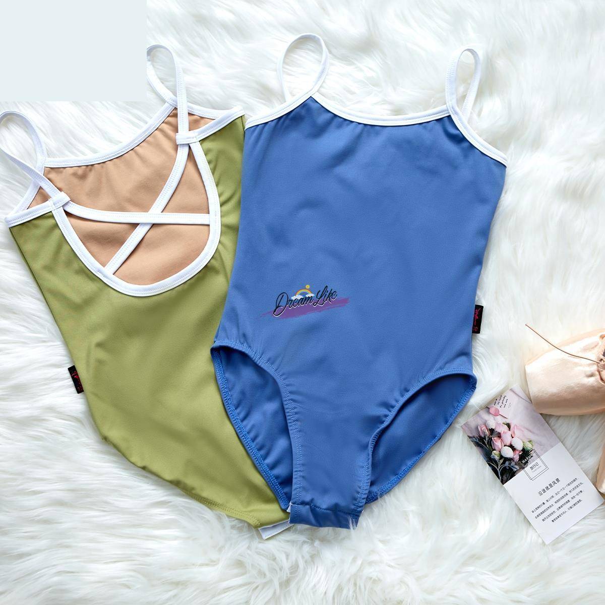 Dance service children's suspender gymnastics gymnastics ballet exercise professional art test -shaped sports service girl verification test high