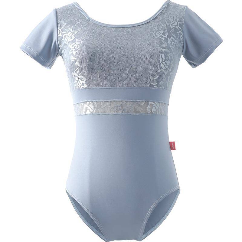 Ballet dance training dance dance service female summer Chinese dancery training high -grade art test connecting short -sleeved adult body clothes