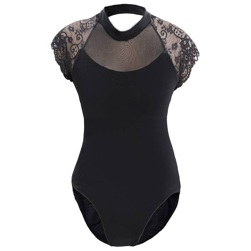 Ballet dance exercise, body, body teacher dance top lace gymnastics uniform adult art test dedicated back -back junior uniform