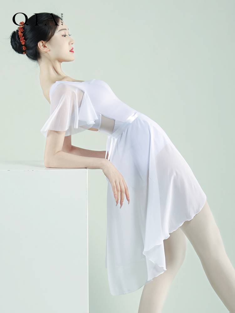 Kia ballet training service female adult art test dance service high -shaped gymnastics uniform air ballet base training uniform