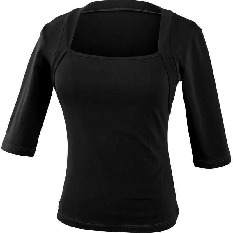 Dance clothes practice clothes top adult women lead ballet classical dance black long -sleeved base training teacher class clothes