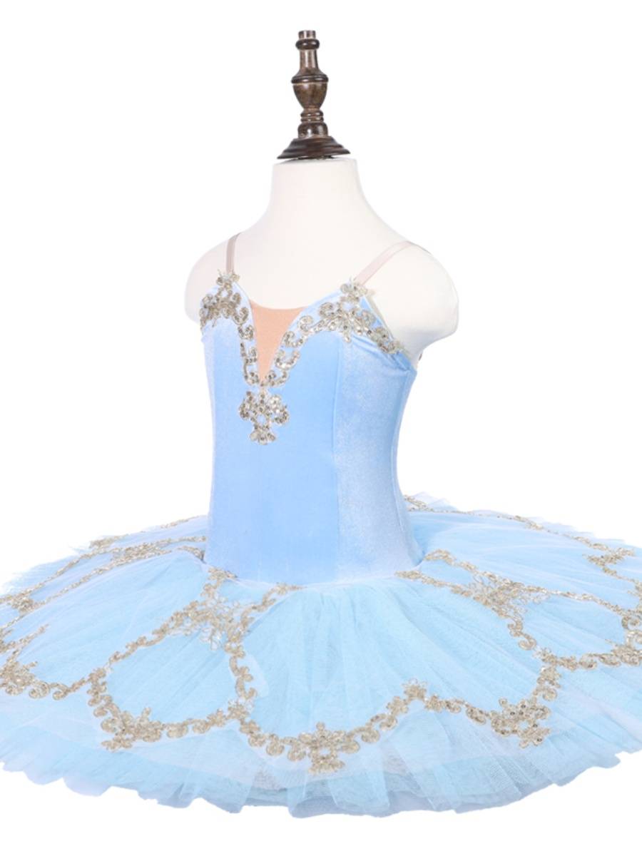 Suolasiduo Si Duo Children's Performance TUTU skirt ballet performance dance net gauze skirt puff skirt