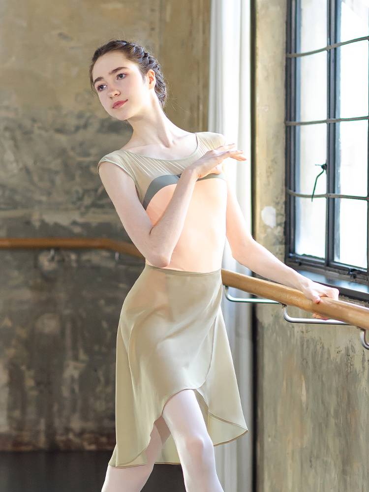 Danzbaby ballet suit Chinese dance practice service conjoined French gymnastics training female B190