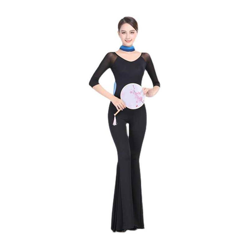 Figure suit suit female summer ballet suits milk silk short sleeve base training uniform 2021 new practice uniforms thin