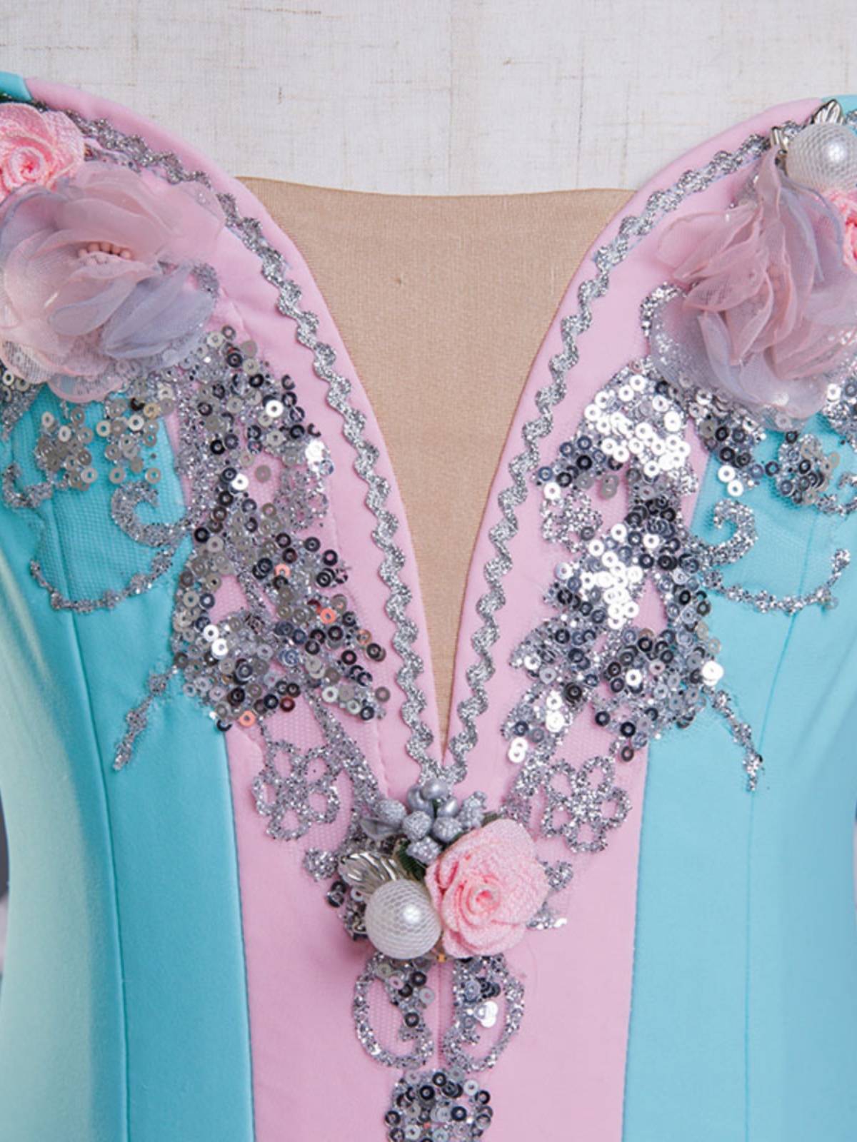 Girl Ballet Professional Competition Custom Fashion Blue Pink Elastic Simple Tutu Disk Disk Hard veil Stage dance clothing