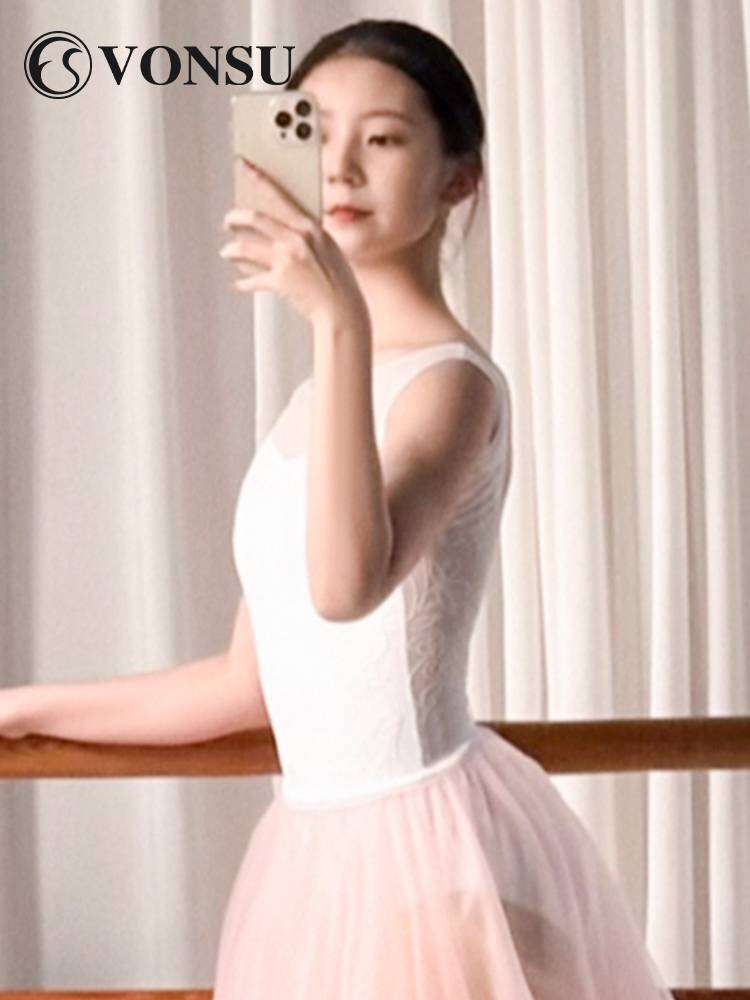 Fanshu ballet dance exercise dance gymnastics uniform new air -shaped sports service connecting adult women