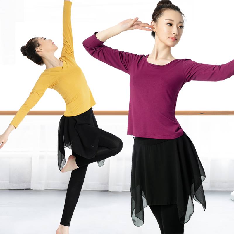 Summer dance service women's shape top dance dance new classical dance national dance modern dance dance clothing
