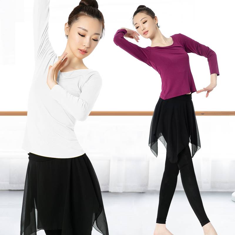 Summer dance service women's shape top dance dance new classical dance national dance modern dance dance clothing