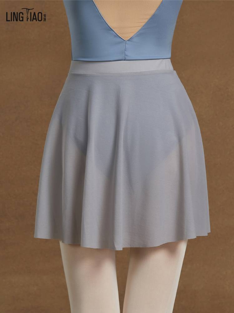Dance half -body skirt adult female ballet body training outside with small skirts to practice gymnastics skirt short skirt