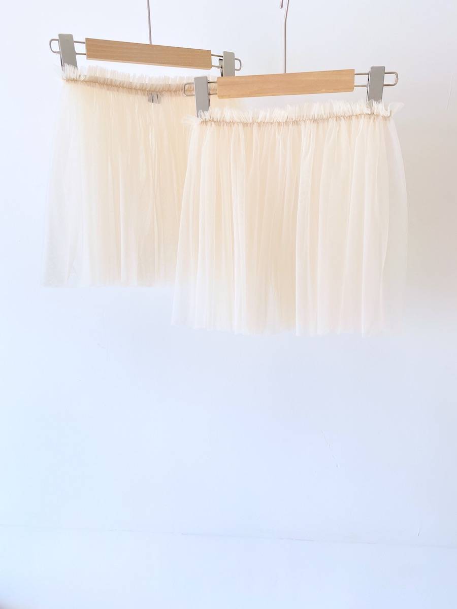 Cute little fairy tutu skirt!Ruisky ballet dance children multi -pleated petals waist waist light small gauze skirt