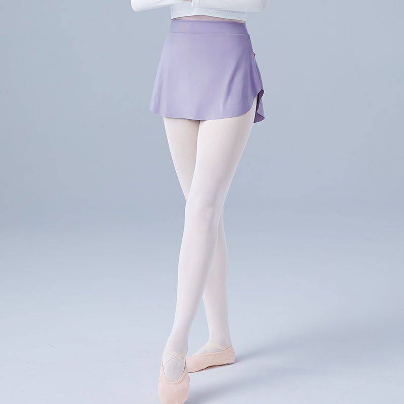 Ballet skirt side split dance short skirt female adult ballet exercise gauze skirt adult dance clothes skirt