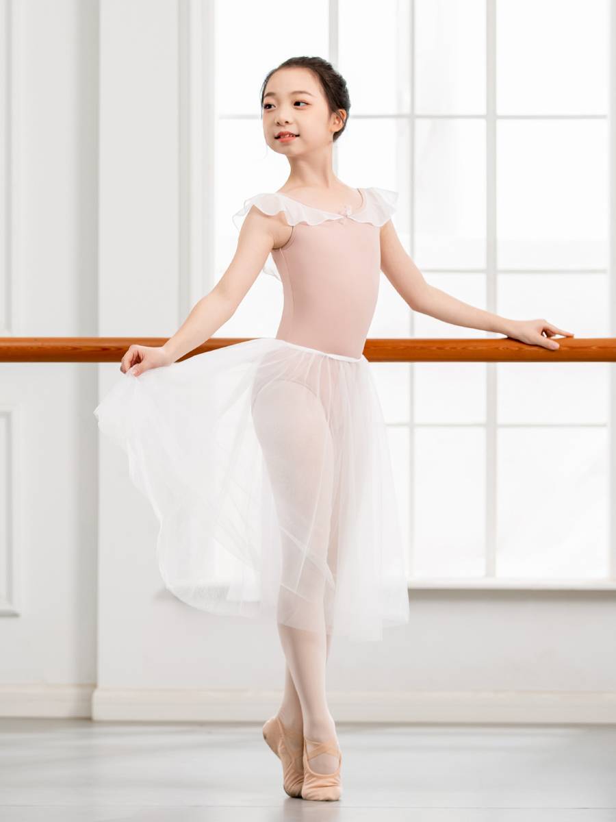 Little Jasmine's new summer children's dance clothing ballet exercise service girl special gymnastics uniform dance skirt