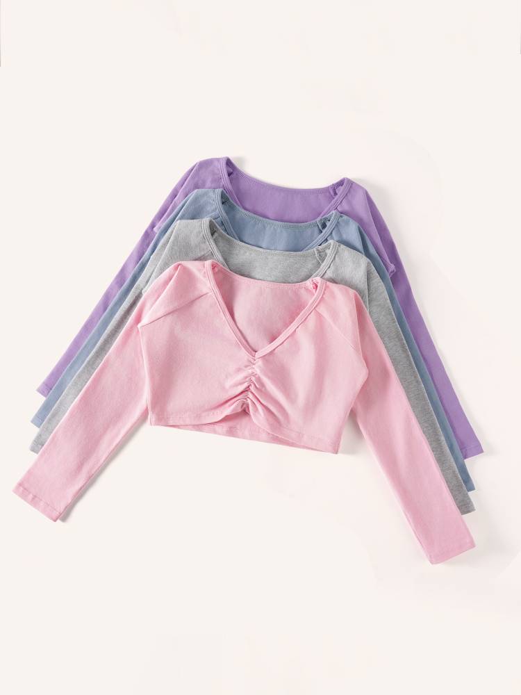 Children's dance clothing, shoulder sweater autumn and winter long -sleeved dancing shawl small jacket girl ballet exercise clothes top