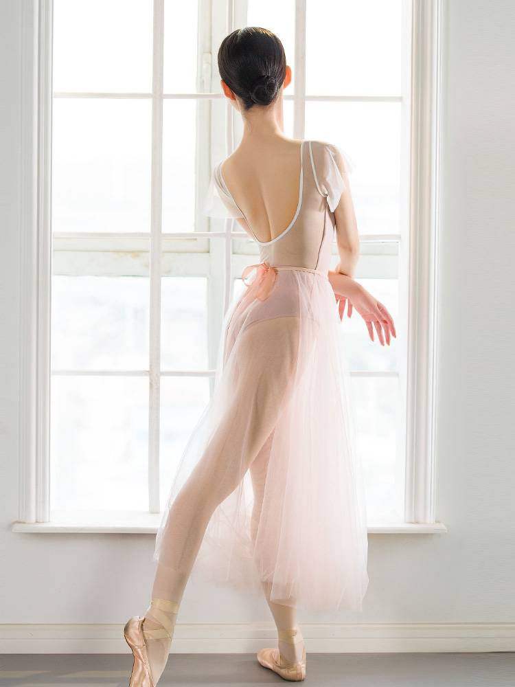 Little Jasmine Ballet Practice Server Adult Female Fresh Sleeve Gymnastic Server Vented Strokes Connected Sports Server Dance Server