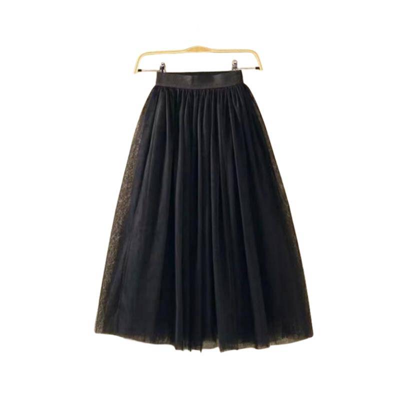 Dance service children's performance exercises, white gauze skirt ballet puffy skirt adult long skirt tutu skirt