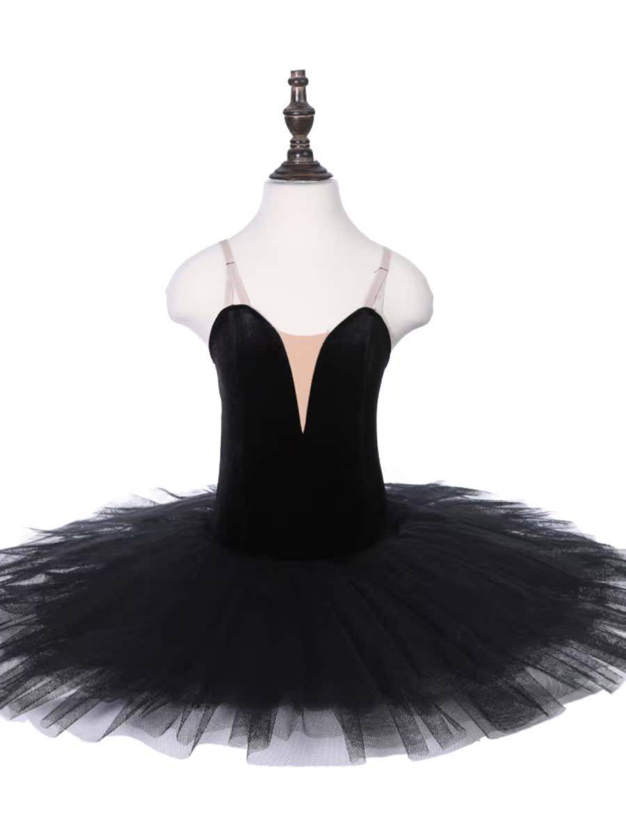 Suolasiduo Xiduo White Swan Lake Performance TUTU Ballet Velvet Skirt Practice Puff Skirt