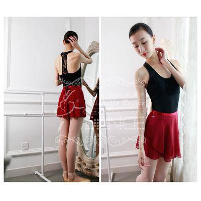 Ballet dance exercise adult female dance yarn skirt system with a skirt children's chiffon apron